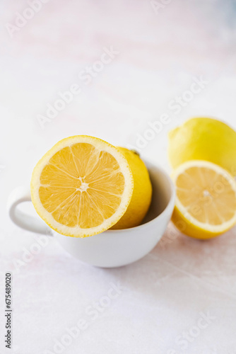 lemons in a cup
