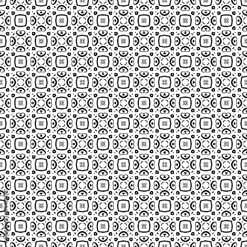 Black seamless abstract pattern. Overlay for background and backdrop. Ornamental design. PNG graphic illustration with transparent background.