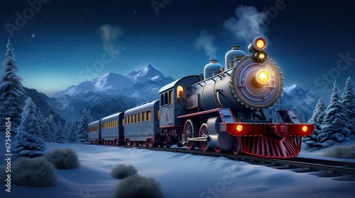 On the Way to a Christmas Tale: Polar Express and an Incredible Landscape