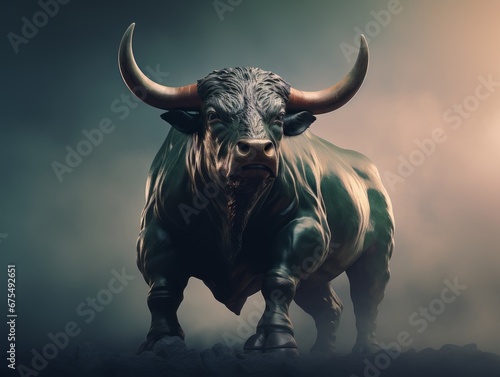 Giant bull