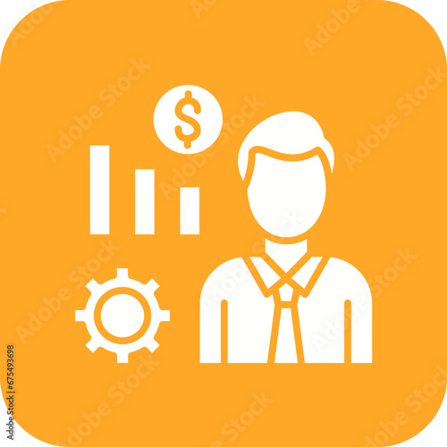 Trader Line Color Icon