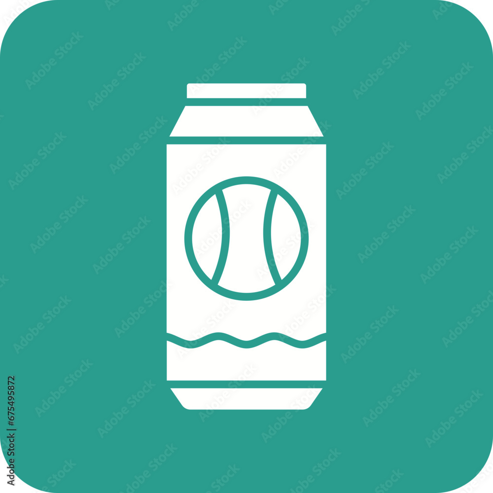 Soda Can Line Color Icon Soda Can Line Color Icon