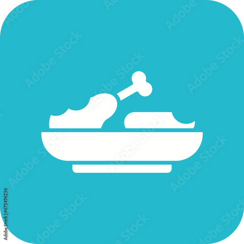 Leftovers Line Color Icon