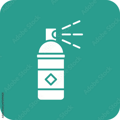 Spray Paint Line Color Icon