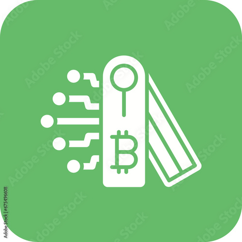Hardware Wallet Line Color Icon
