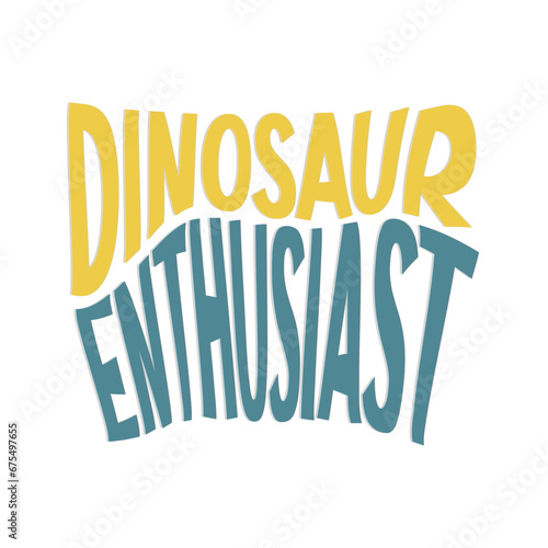 dinosaur poster art. Dino obsessed design. Hand drawn dinosaur print