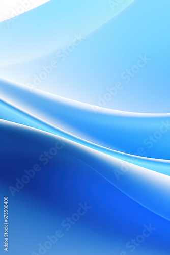 Abstract glossy flowing waves, business background