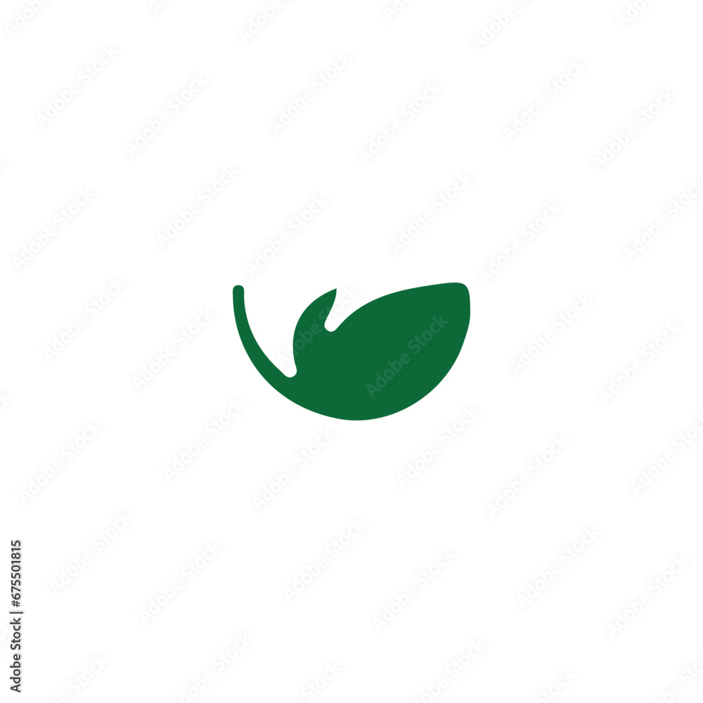 Leaf icon. Simple style ecology theme poster background symbol. Leaf brand logo design element. Leaf t-shirt printing. Vector for sticker. Leaf icon. Simple style ecology theme poster background symbol. Leaf brand logo design element. Leaf t-shirt printing. Vector for sticker.