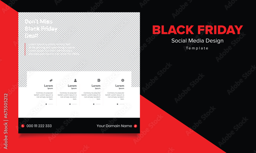 Black friday social media sale banner Black friday social media sale banner