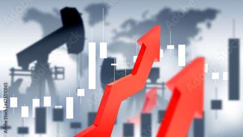 Foto Rising oil prices