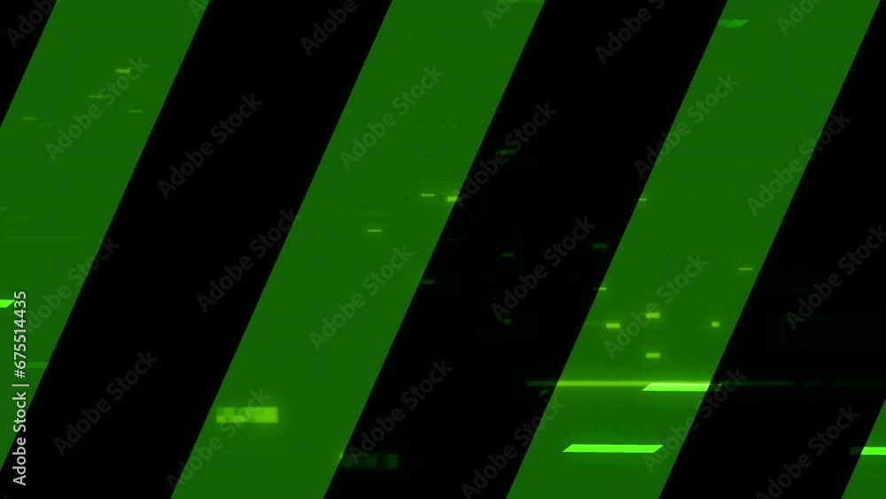 Barre Vjing Glitch Verte