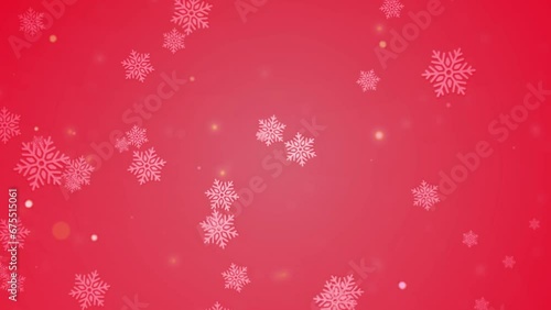 Wallpaper Mural snowflake flying background. Christmas red background.
Winter frame background. 4K loop animated frame. Torontodigital.ca