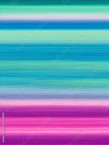 Motley pied horizontal stripes. Abstract beautiful background. Soft voluminous wavy lines of different color. Colorful background. Generated by AI.