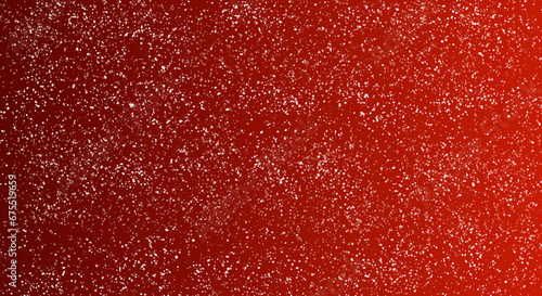 Copos de nieve sobre fondo rojo. photo