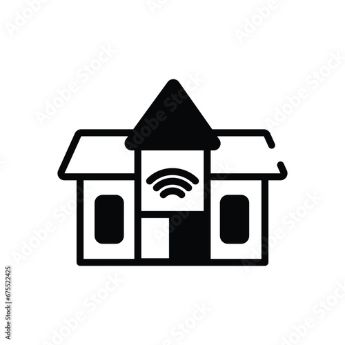 house icon vector stock illustration