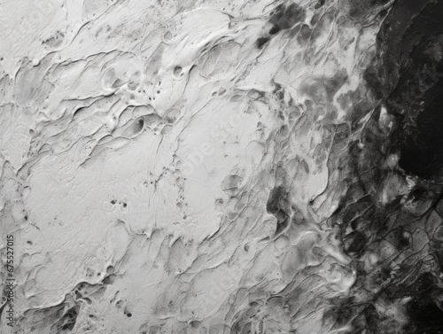 Textured background abstraction. Painted wall. Black and white colors.