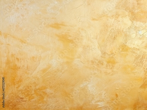 Textured background abstraction. Painted wall. Vibrant colors design. Light Gold color.