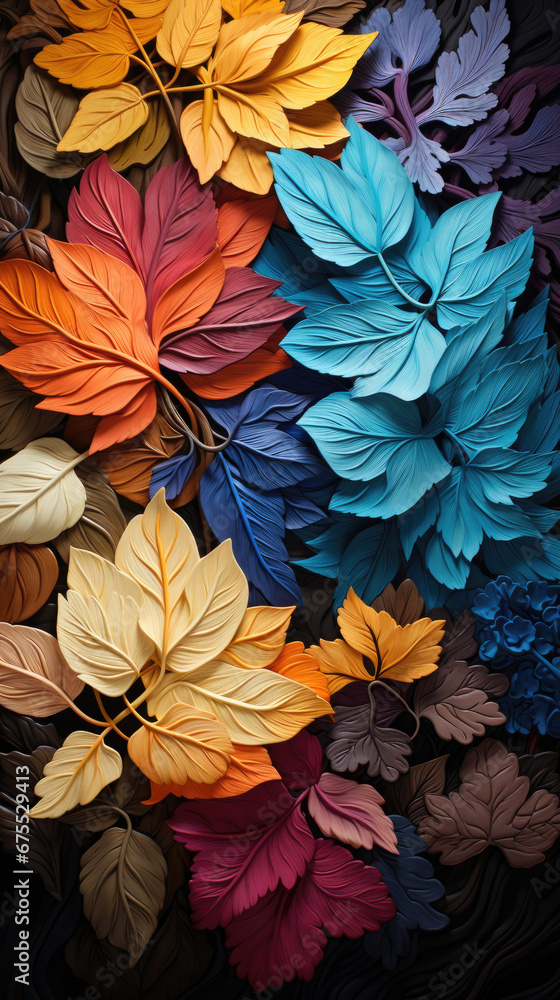 autumn leaves background