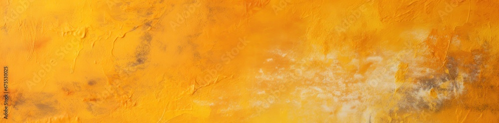 Textured background abstraction. Painted wall. Vibrant colors design. Light Turmeric color.