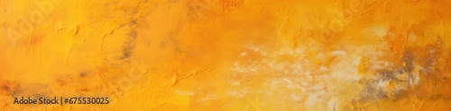 Textured background abstraction. Painted wall. Vibrant colors design. Light Turmeric color. © keystoker