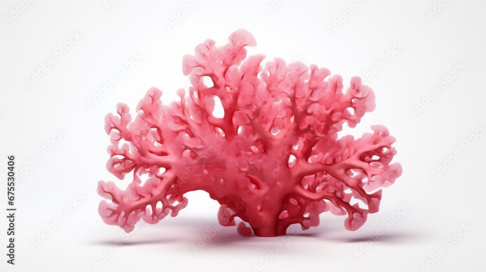 algae on white background isolated. algae on white background isolated.