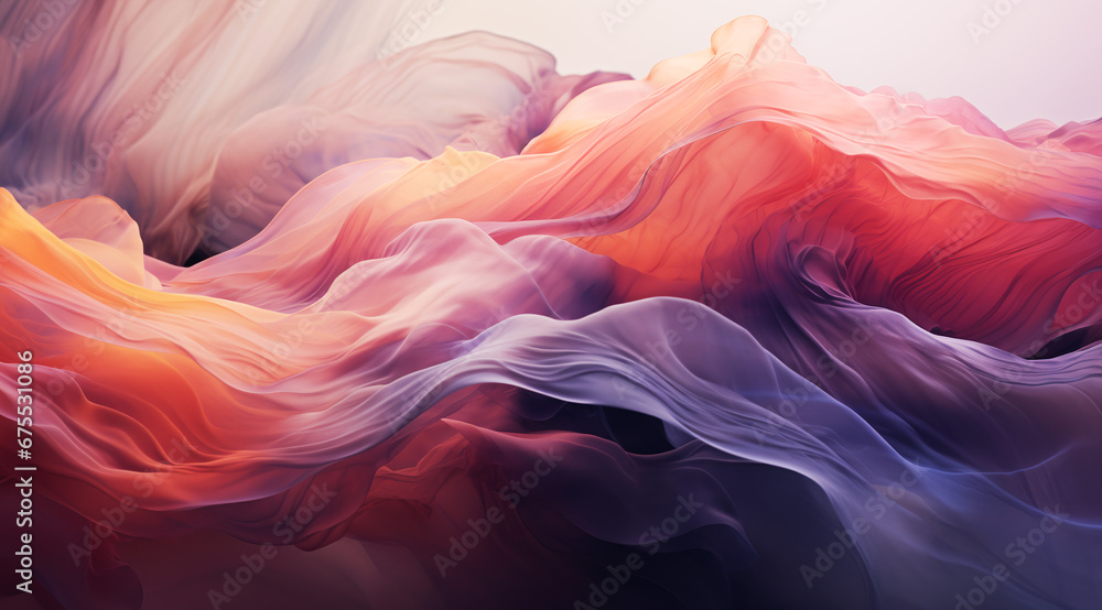 Obraz premium Smooth gradient background for web development,Generated by AI