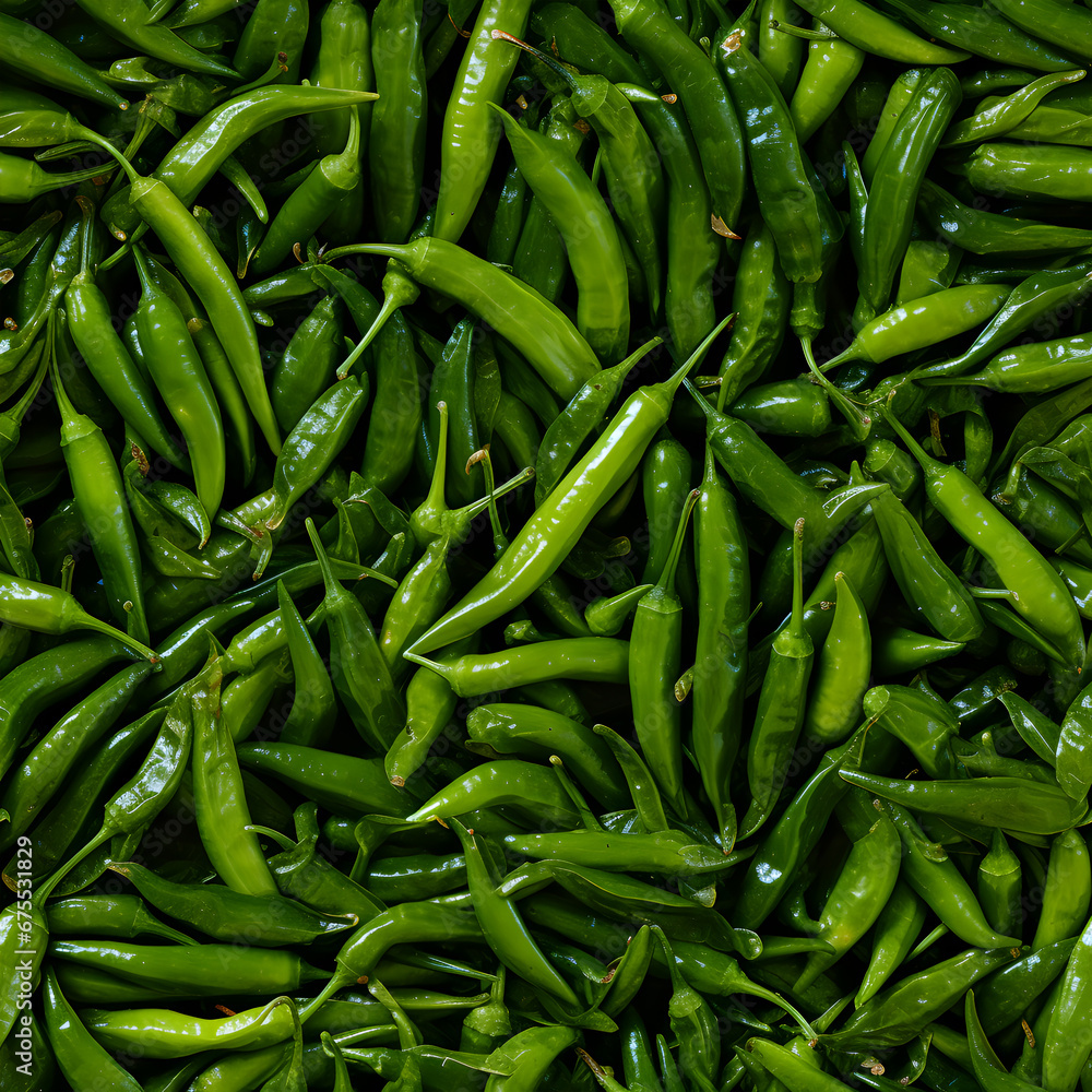 Serrano chilli pepper texture seamless pattern photography Serrano chilli pepper texture seamless pattern photography