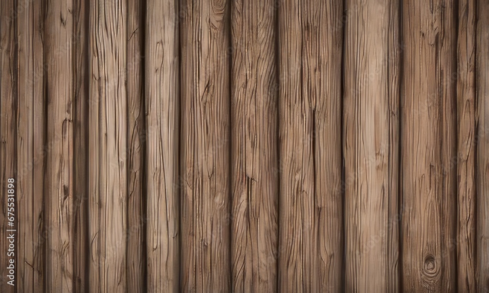 Fototapeta premium Surface of the old brown wood textured wooden background.