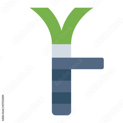 Overgrip of tennis grip racket icon