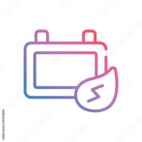 Camera Cleaner icon vector stock illustration photo