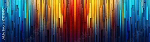 Rustical colored stripes wallpaper in vertical seamless design pattern as background banner texture  photo