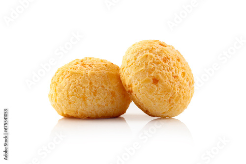 Cheese Breads | Pão de Queijo | Typical Brazilian Food | Isolated on white background