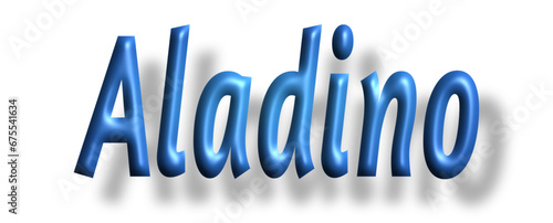Aldino - light blue/ blue color - writen name - ideal for websites, emails, presentations, greetings, banners, cards, books, t-shirt, sweatshirt, prints, cricut, silhouette,
