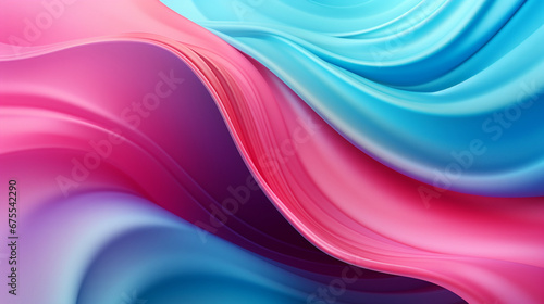 pink purple blue abstract background with waves