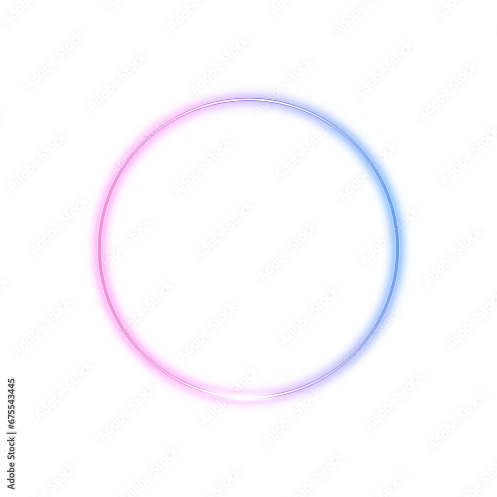 neon round frame neon round frame