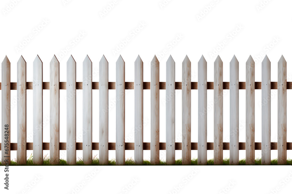 old white painted wooden fence on transparent background, png file old white painted wooden fence on transparent background, png file