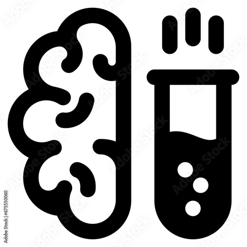 neuroscience icon illustration