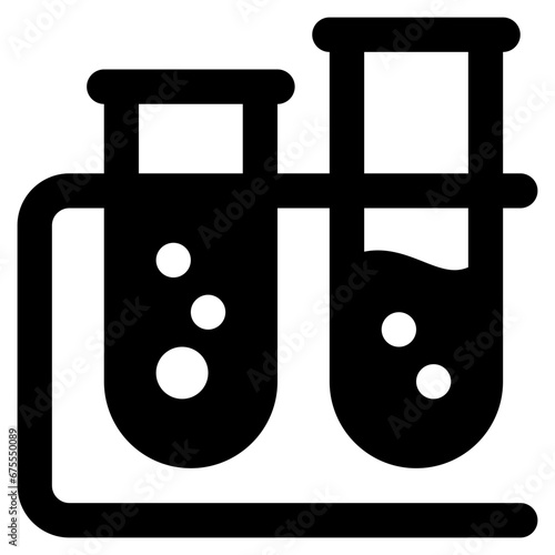 test tubes icon illustration