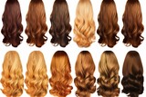 Captivating Spectrum of Unique Dyed Hair Colors - a Multitude of Striking Shades