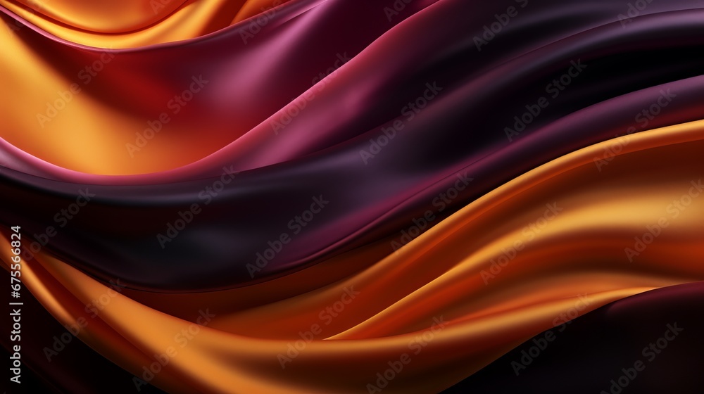 Bright draped silk backdrop. Satin luxury curtain background. Shiny liquid fabric. Bright draped silk backdrop. Satin luxury curtain background. Shiny liquid fabric.
