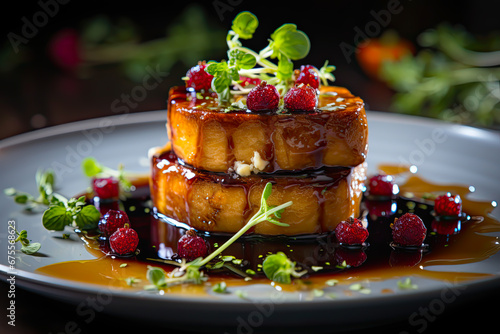 Fototapeta Naklejka Na Ścianę i Meble -  Foie gras delicately seared.