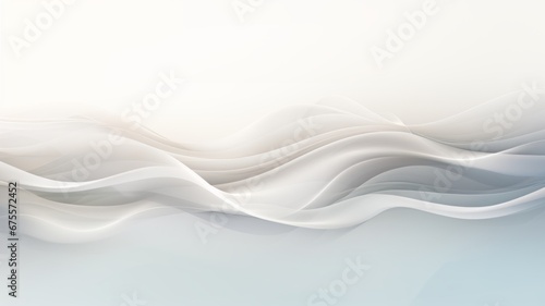 flowing fabric on bright white background.