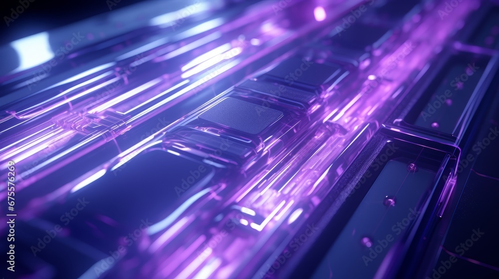 Purple background with attractive material Purple background with attractive material