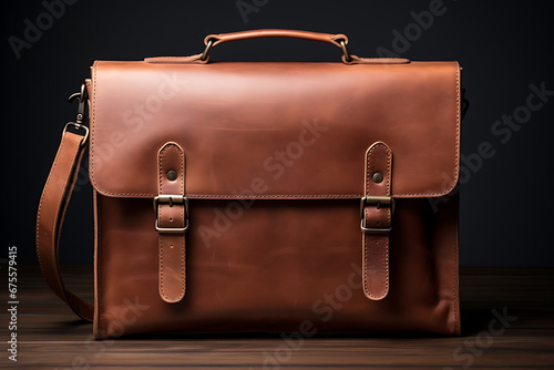leather bag well made product photo