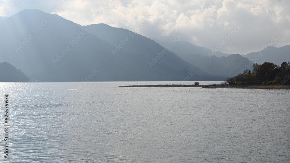 Lake Chuzenji in autumn