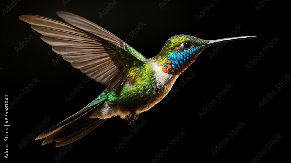 Fototapeta premium hummingbird on a branch