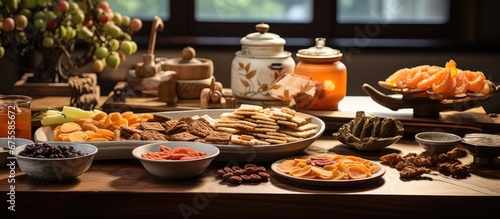 During Seollal a traditional Korean holiday it is customary to enjoy a cup of white tea while indulging in delicious candies which are known for their healthy nutrition In the backdrop of a 
