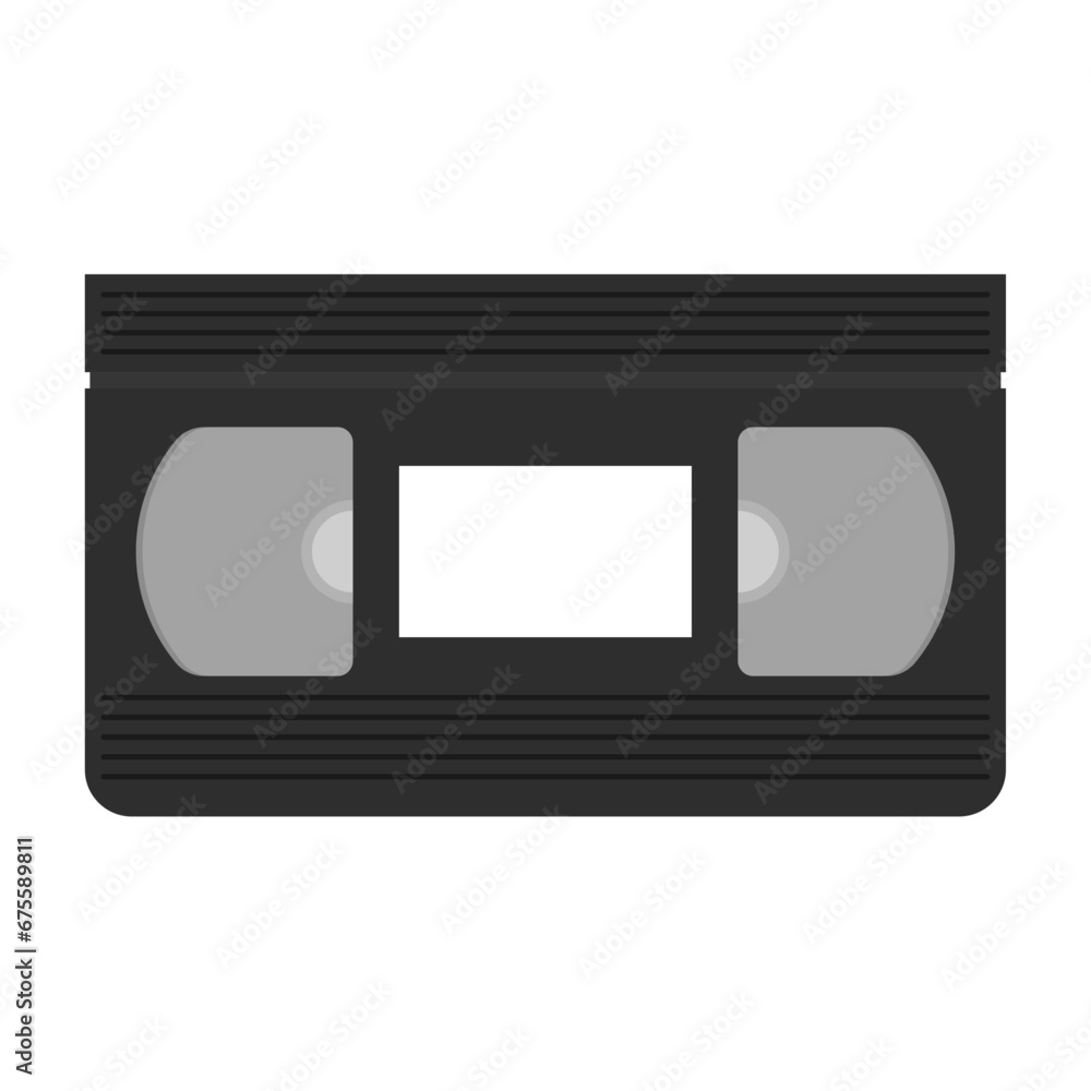 Fototapeta premium ビデオテープのイラスト