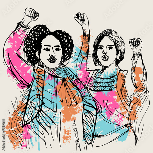 womens protesting