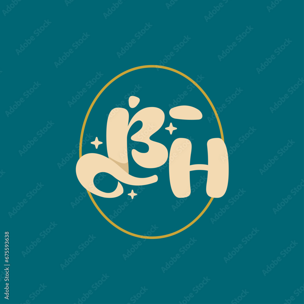 letter BH Elegant wedding alphabet. Typography luxury classic lettering serif fonts decorative logo vintage retro concept. letter BH Elegant wedding alphabet. Typography luxury classic lettering serif fonts decorative logo vintage retro concept.